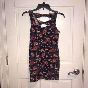 floral mini dress